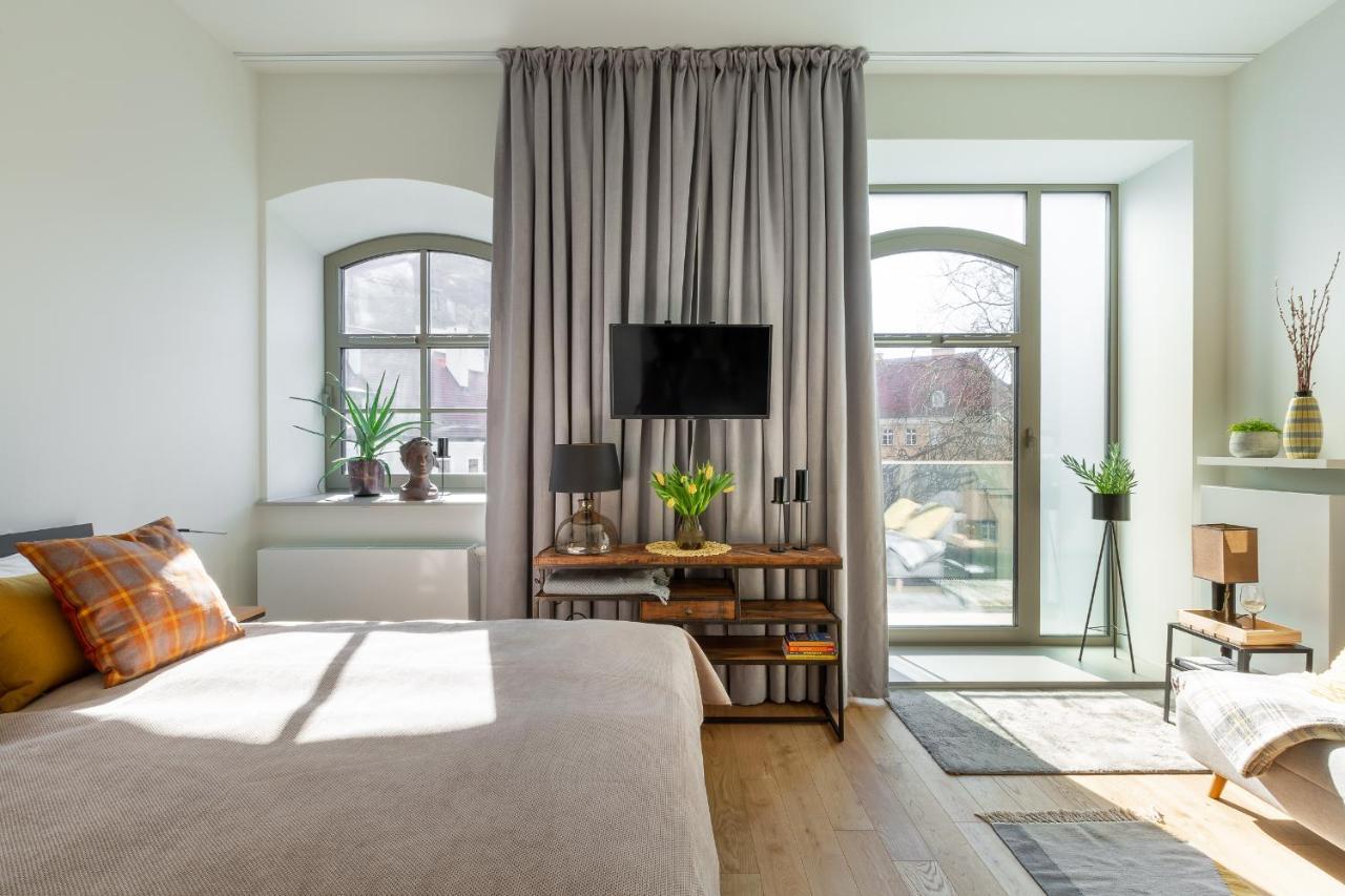Apartament Sloneczny - Mlyn Maria - Art Apartments Wroclaw Dış mekan fotoğraf